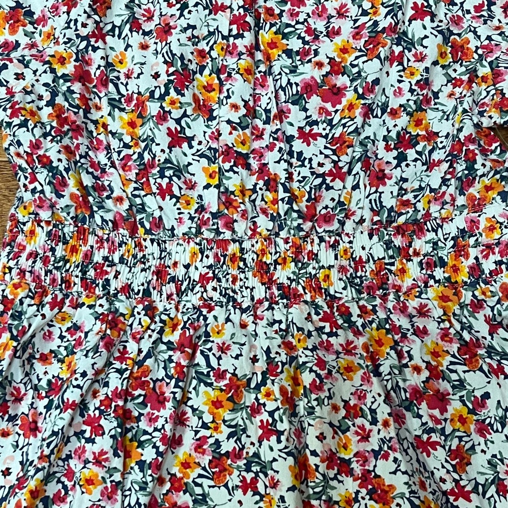 NEW WITH TAGS! Toddler Girls Old Navy Waist-Defined Open-Back Floral Dress - 5T - Picture 3 of 6
